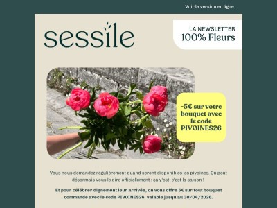 C'est le retour des pivoines !