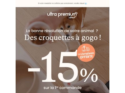 Achetez des croquettes adaptées à ses besoins ! 🐶😺