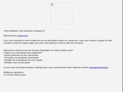Bienvenue sur Lancel!