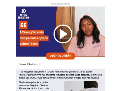 Sans école, sans parents à 15 ans : quel avenir pour Joséphine ?  
