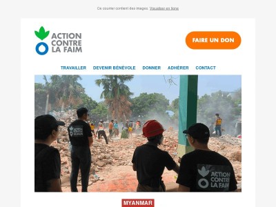 Myanmar : 10 mois après le tremblement de terre