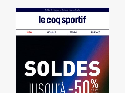Soldes d'hiver : coup d'envoi ! 🛍️