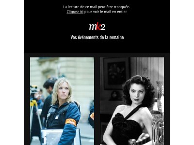 Vos évènements de la semaine 