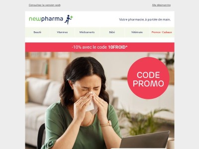 Nez encombré, gorge sensible : on a pensé à tout, {{ lastname }} !