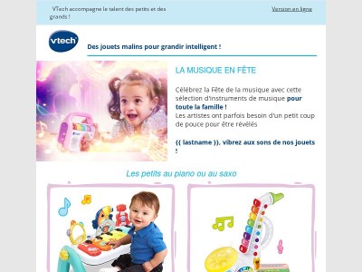 Les jouets pour fêter la musique en famille ! 🎶