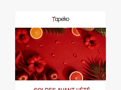 ☀️ Les Soldes Avant l'Été commencent MAINTENANT ! -55% sur toutes les commandes