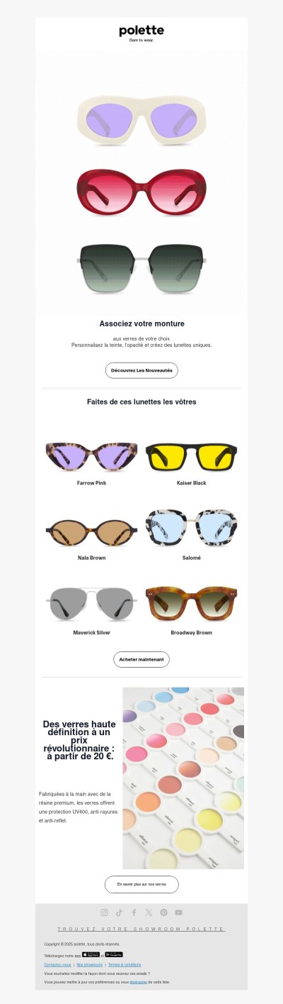 Exprimez votre style, nous lui donnons vie