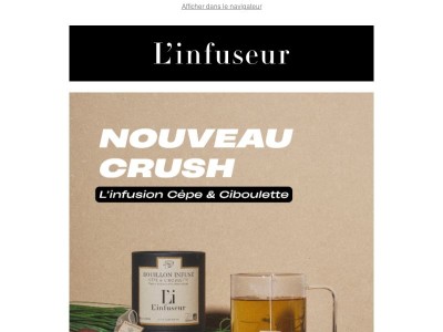 Nouveau crush : Cèpe & Ciboulette