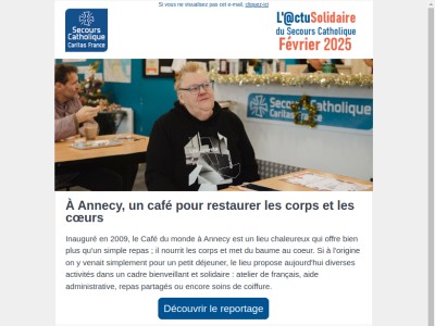 [Actusolidaire] Cultiver le sens de la convivialité
