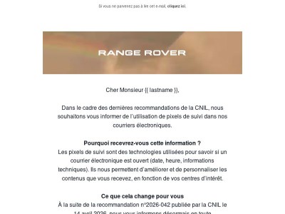 Évolution de notre politique de confidentialité