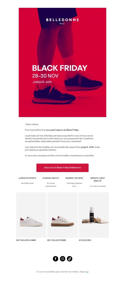 Black Friday Belledonne, pour la première fois