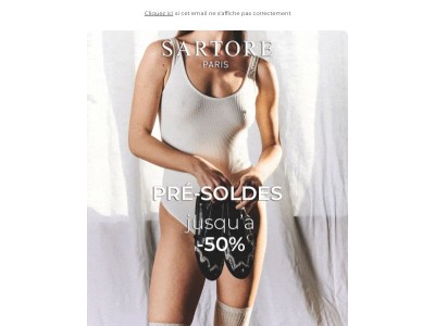 Pré-soldes | Jusqu'à -50%