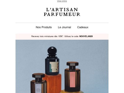 Une année de sensations parfumées