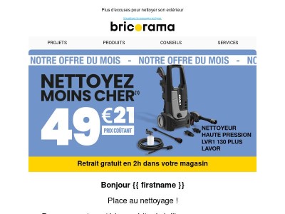 [PRIX COÛTANT] 49,21€ le nettoyeur haute pression 💦