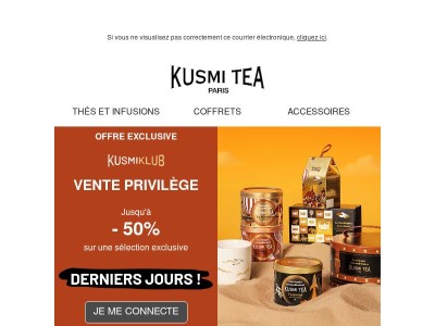 🔥DERNIERS JOURS... Top 5 de nos Best-Sellers jusqu'à -50% !