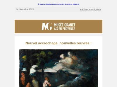 Donation Meyer et salles Cezanne : nouvel accrochage, nouvelles œuvres !
