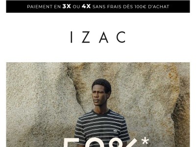 Tout à –50% sur les pièces estivales