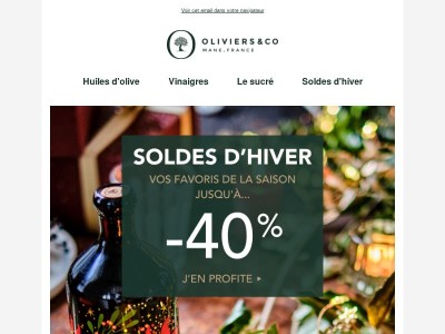 Soldes d'hiver : Jusqu'à 40% de remise ❄️