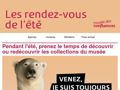 L'été au musée des Confluences !