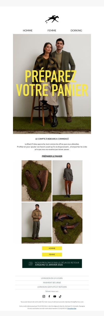 Prêt pour le BLACK FRIDAY? 🛍️ Préparez votre panier!