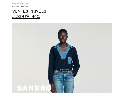 Vos pièces préférées | Jusqu'à -40%