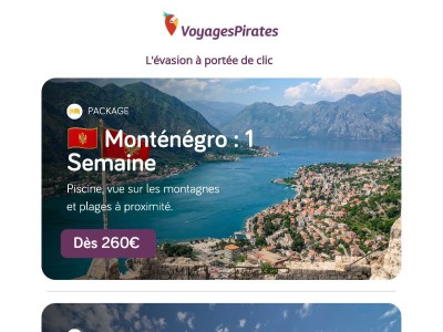 🇲🇽 Mexique 5★, Minorque dès 180€ & Monténégro !