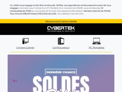 Dernière chance : jusqu'à -60%💥