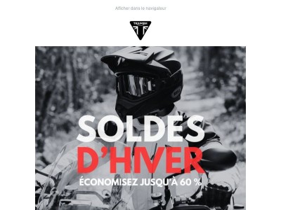 Points forts des soldes d’hiver : Jusqu’à 60 % de réduction sur l’équipement moto et plus encore