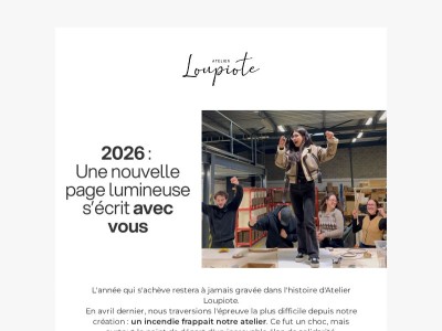 2025 nous a mis au défi, 2026 nous fera briller ✨