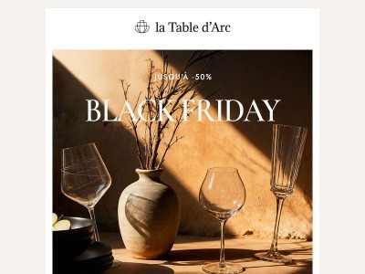 Black Friday ⚡: Jusqu'à -50%