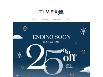 Ending Soon: 25% OFF