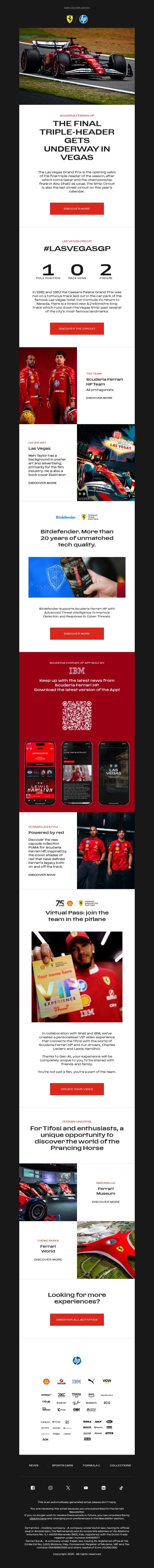 The final triple-header gets underway in Vegas