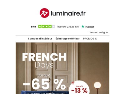 Dernière chance ! Les French Days se terminent aujourd'hui 💙