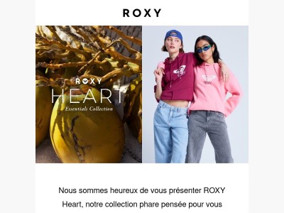 ROXY Heart, notre collection phare pensée pour vous accompagner au quotidien ❤️​