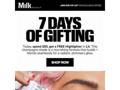 And the gift of the day is...