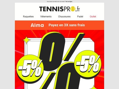 SOLDES | 5% supp pour se faire plaisir les premiers jours