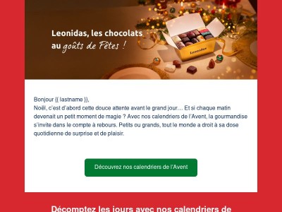 Les calendriers de l’Avent sont arrivés !