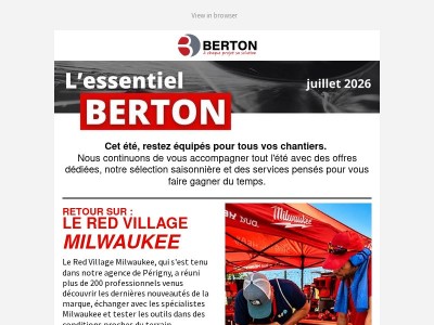Vos solutions pro pour cet été.