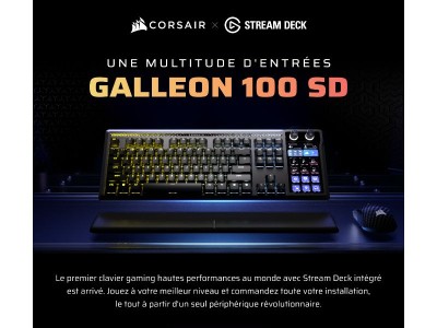 Présentation du Galleon 100 SD, le clavier avec Stream Deck intégré