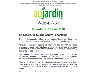 Au jardin du 8 août 2026