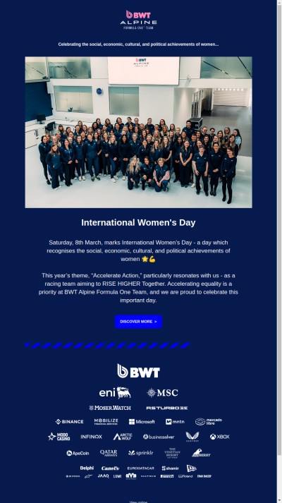 International Women's Day: Accelerate Action