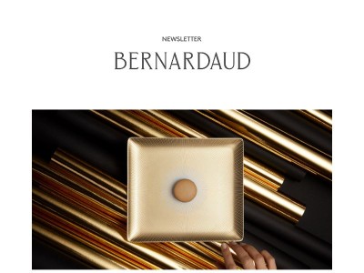Les fêtes s'illuminent d'or et de porcelaine avec Bernardaud.