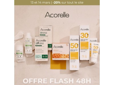 -20% sur tout le site pendant 48h ! 🌿
