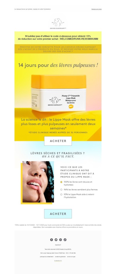 14 jours pour des lèvres plus pulpeuses !