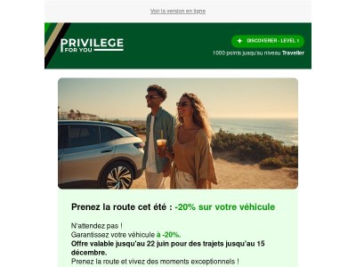Vite ! Économisez jusqu'à 20% 🌞