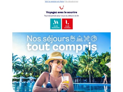 Club tout inclus : des vacances clé en main 🗝️