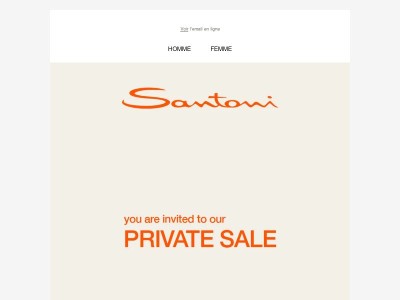 Private Sale : jusqu’à -30 %