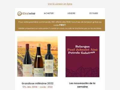 Nouveaux millésimes : Paul Jaboulet Aîné, Petrolo Galatrona...