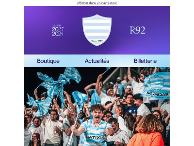 🔙 Retour sur le week-end des Racingmen 🏉