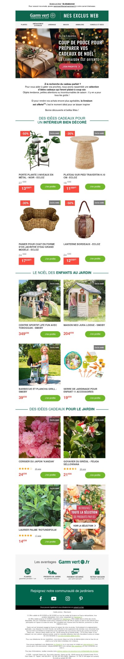 Votre hotte de Noël vous attend…